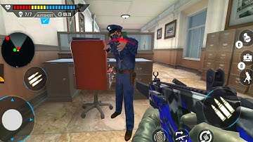 Bank Robbery SSG Shooting Game _ Android GamePlay.