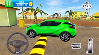 Green SUV Drive Sim - Driving Through Mountain Roads #16 - Android Gameplay