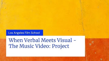 Communication Principles Week 2 Project - Music Video Analysis