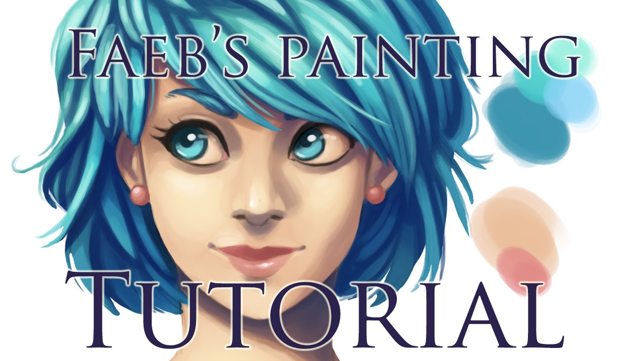 2. "Digital Painting Tutorial: Blue Hair" by Javi Cano - wide 11