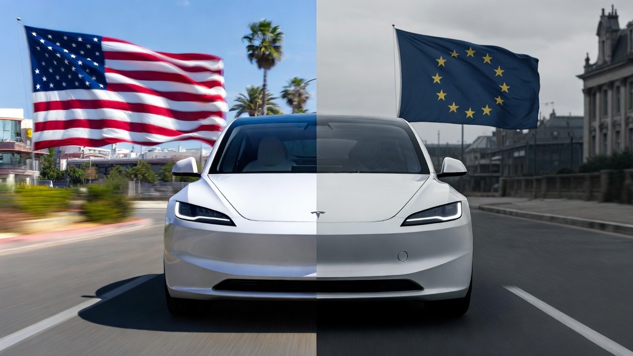Amerykańskie FSD jest SZALONE vs Okrojona Wersja w Europie – Dlaczego Taka OGROMNA Różnica w 2025?