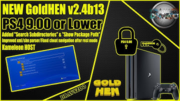 New GoldHEN v2.4b13 Overview | Kameleon v3.2 Host | Quick Testing on 9.00