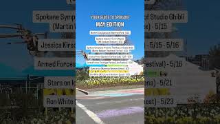 Visit Spokane guide to May Activities, May 2026 in Spokane Washington