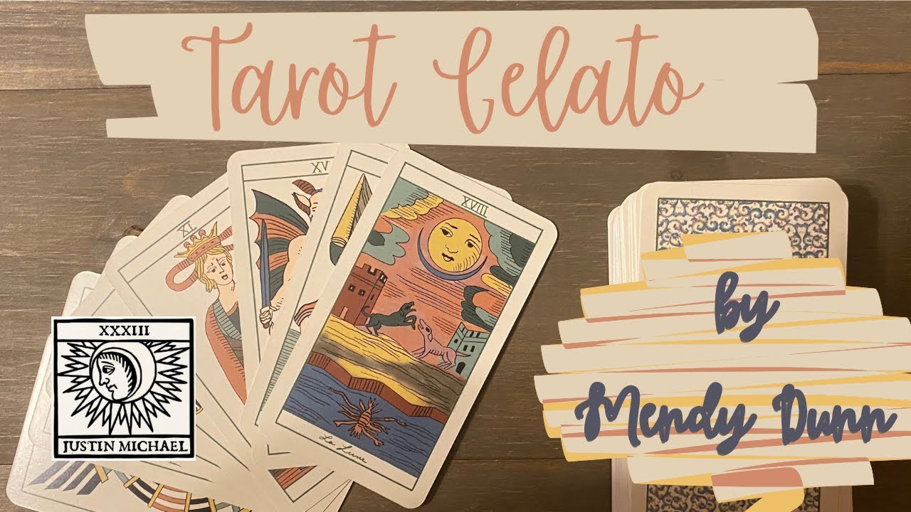 Tarot Gelato by Mendy Dunn, Angelo Valla (and a rant about Northern Italian Printed Cards)
