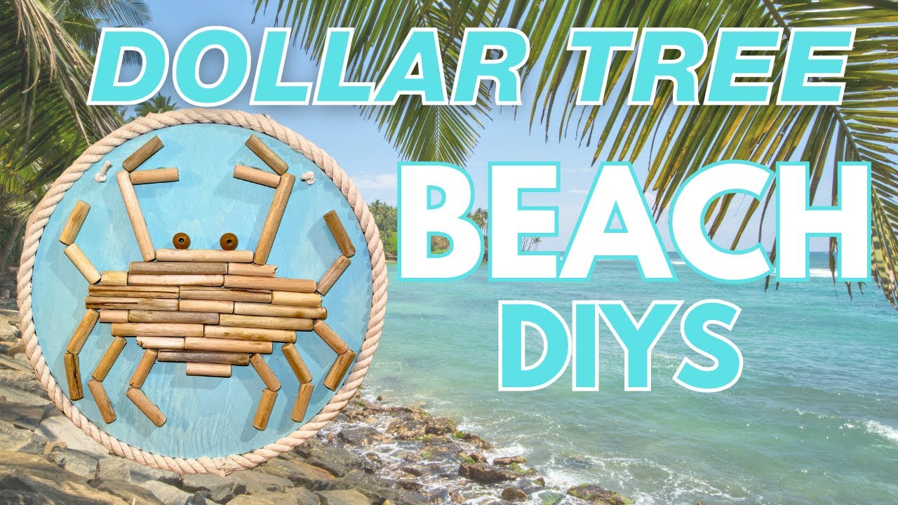 Beachy Dollar Store Cutting Board Craft – Sustain My Craft Habit