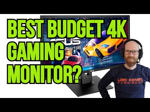 Budget 4K Gaming Monitor | Asus VP28U 28 inch 4K Monitor Review