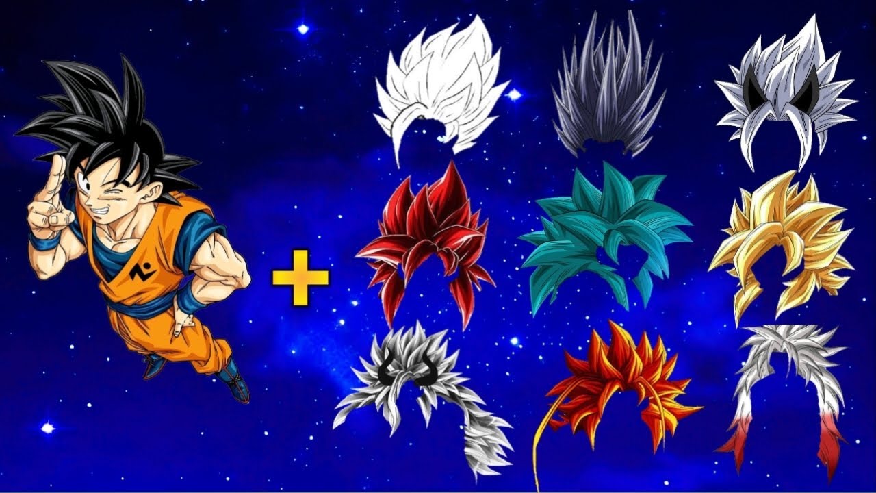 GOKU all ssj forms 🔥😈 