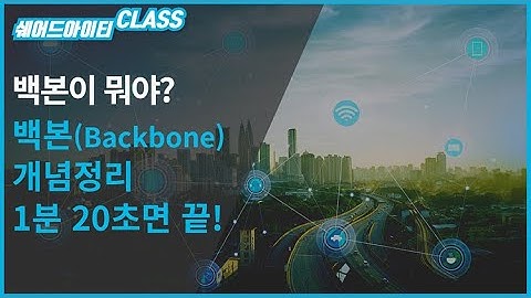 백본(Backbone)이 뭐야?