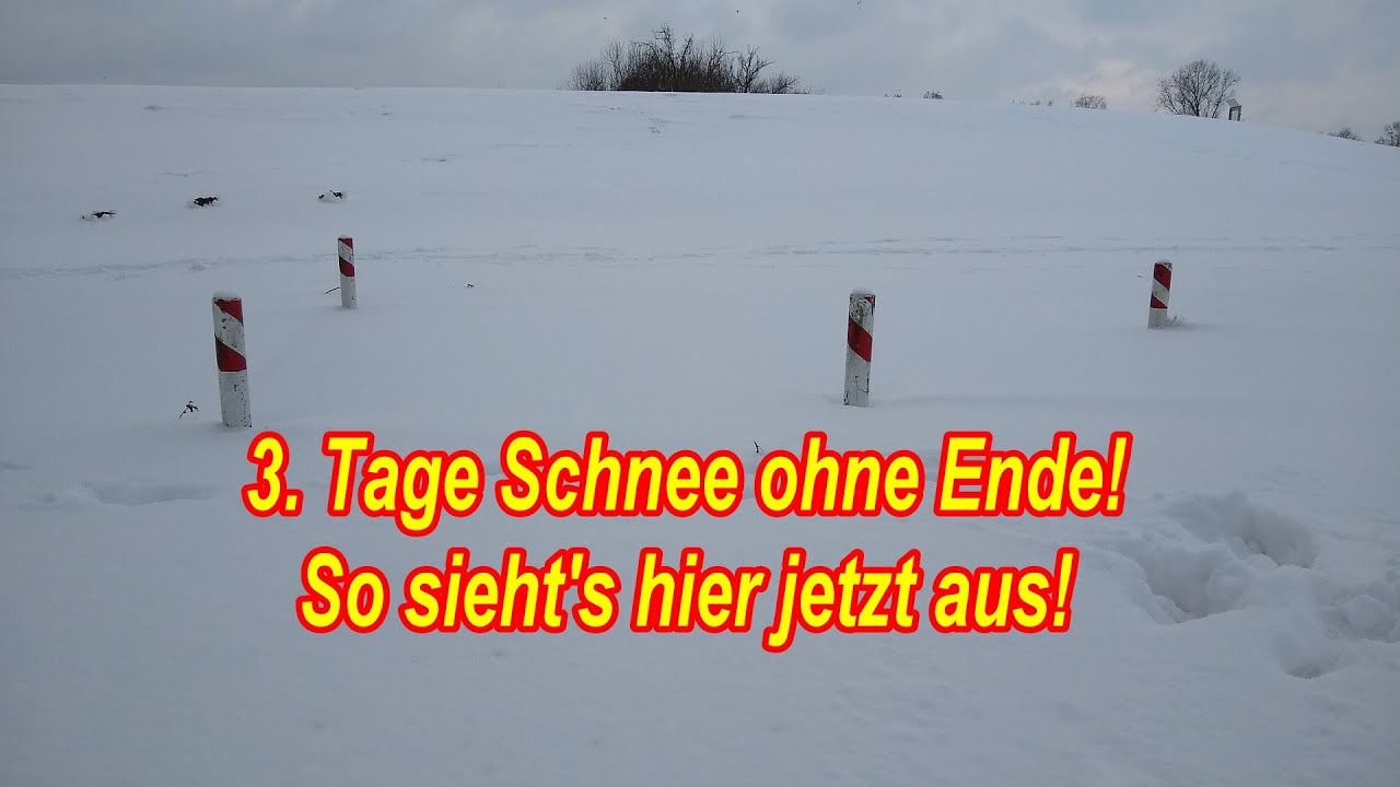 Schneechaos 2021 in Deutschland - Chronik - Ein neuer ...