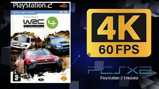 WRC 4 World Rally Championship | PS2 (PCSX2) | 4K UHD