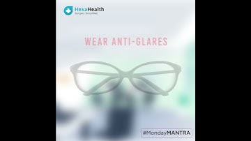 Avoid overstraining your eyes at work