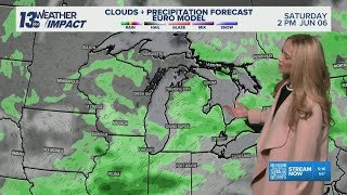 13 ON YOUR SIDE Forecast: Warm, Dry Stretch Continues