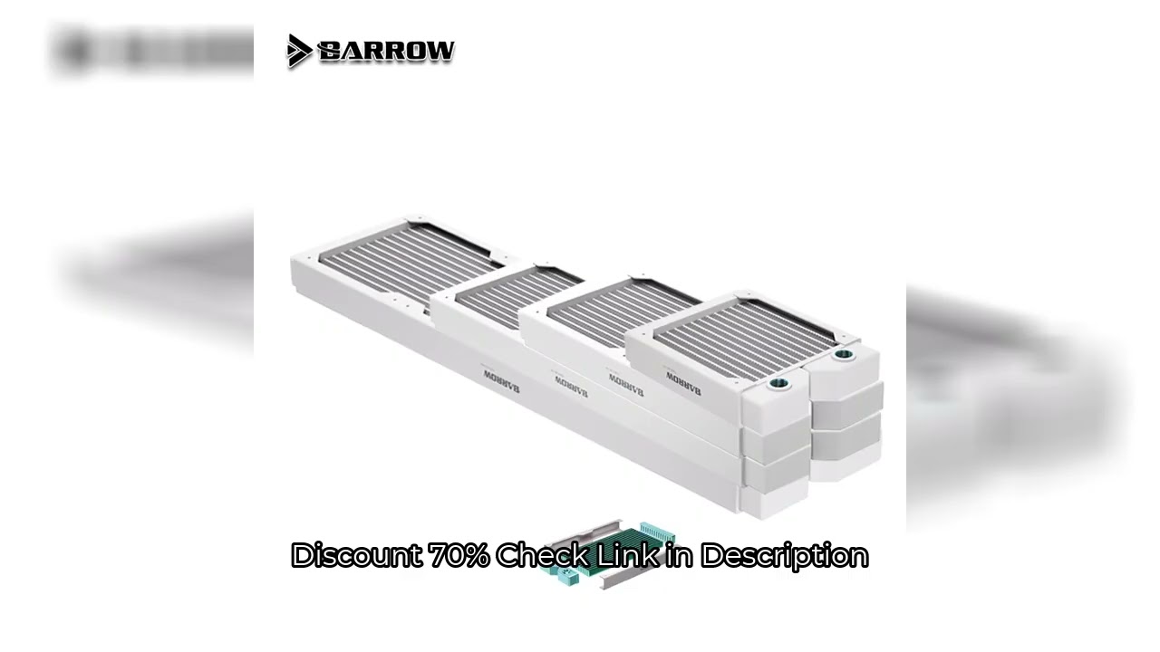 BARROW 28mm Thick Computer Radiator 240mm 360mm Heat Exchanger Radiator for CPU Water Cooling Heat S