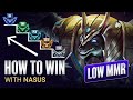 How to climb out of lower mmr using nasus  season 14 nasus guide