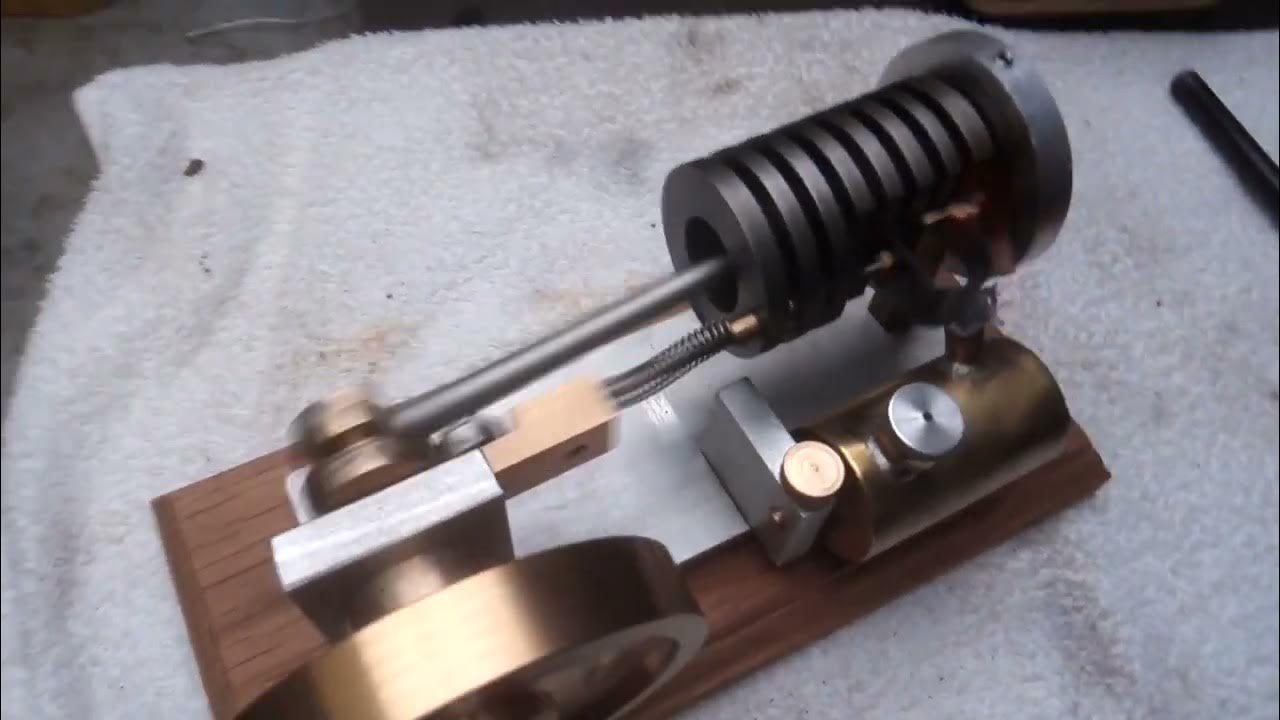 flame licker engine run YouTube