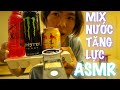 ASMR LÀ GÌ? Mix Monster Nhật Bản + RedBull + Sting | ASMR | Nico Chin