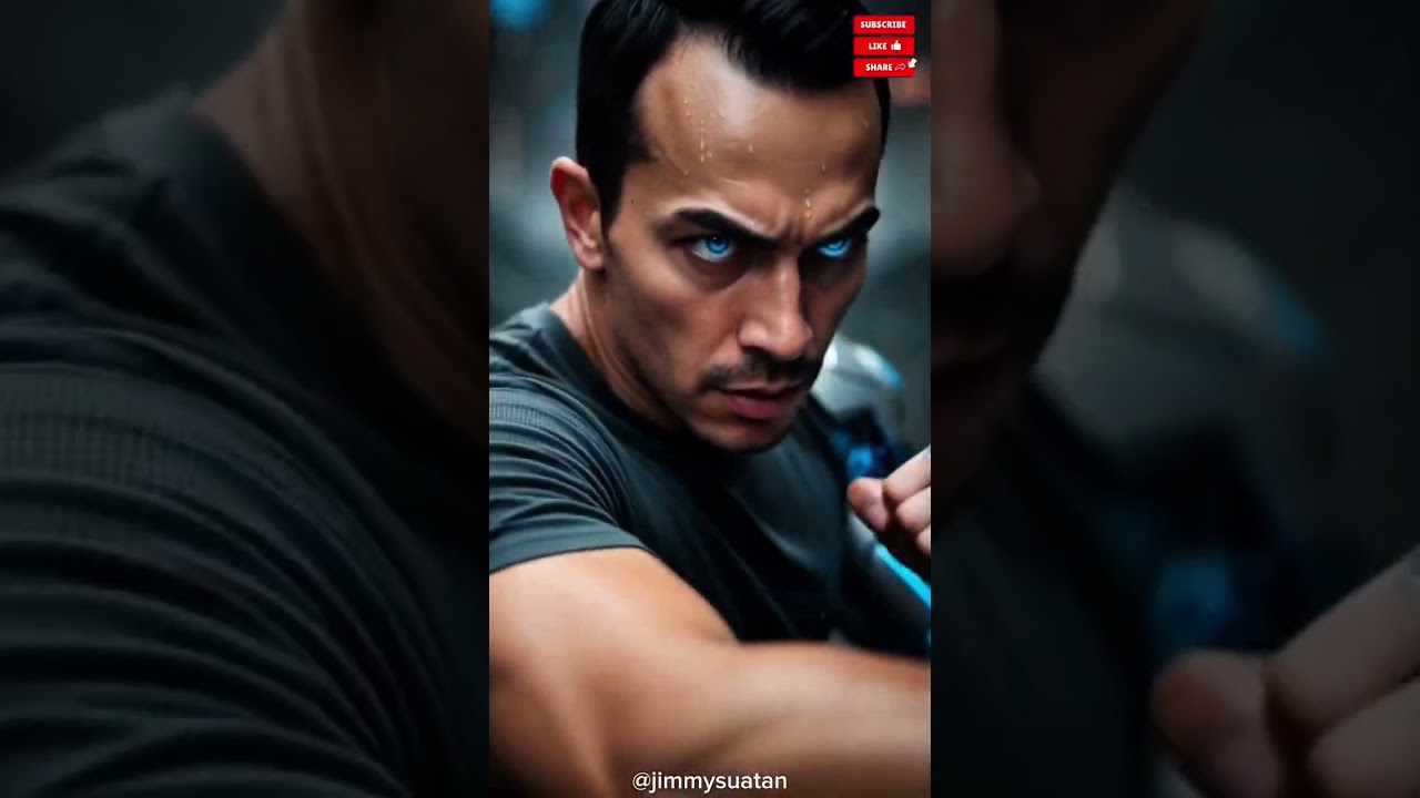 «Киборг-Охотник против Красного Титана – Полная подборка эпических битв (Sc