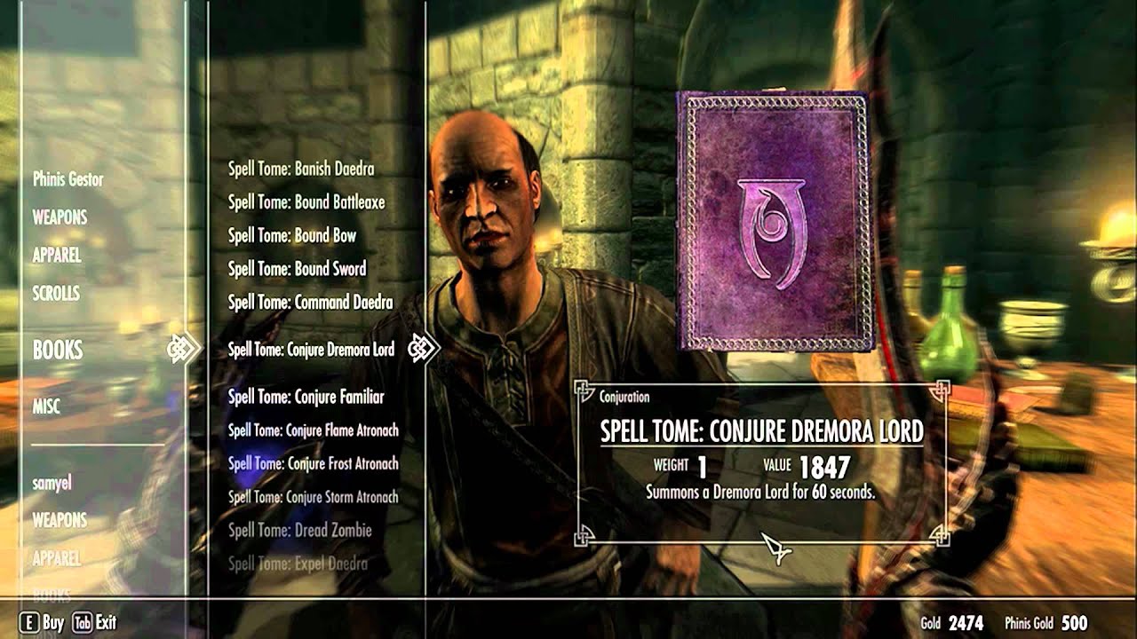 skyrim conjure list skyrim conjure list