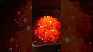 ✨ 크리스탈 떡볶이 ASMR | Crystal Tteokbokki | Bánh gạo cay Hàn pha lê  #asmr #떡볶이 #tokbokki #crystalfood