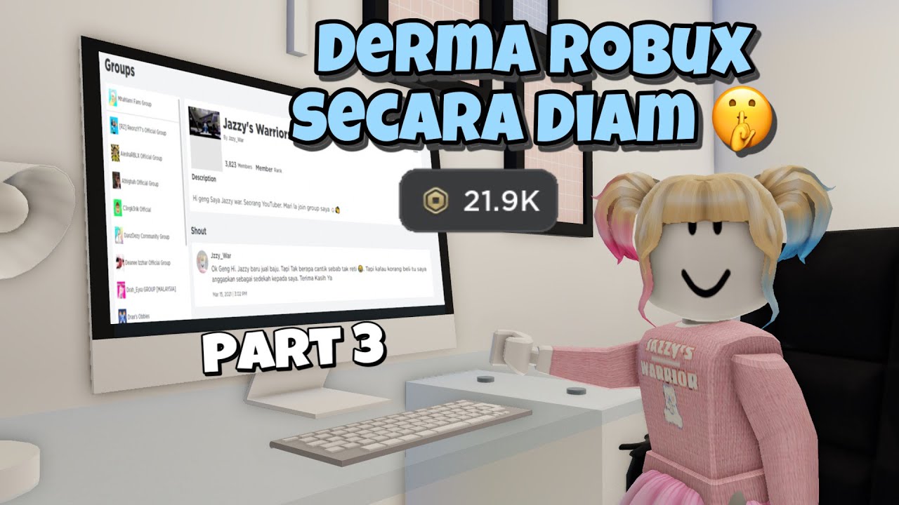 (Drama) BERI ROBUX PERCUMA KEMBALI?! Part 3 (Roblox Malaysia) - YouTube