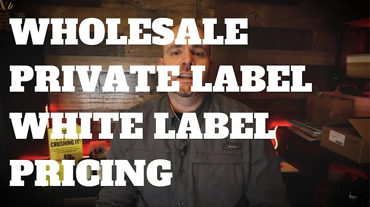 How to price wholesale, private label and white la...