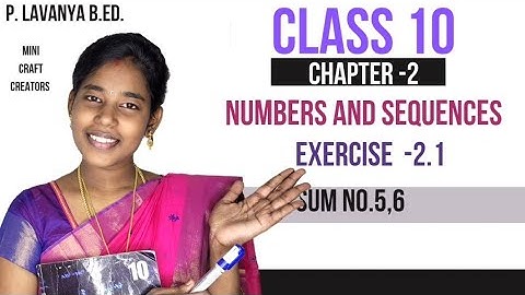 TN Class10 Maths CHAPTER-2 Numbers and sequence Ex 2.1Sum no. 5,6 #maths #samacheer #newsyllabus MCC