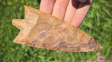Flint-Knapping: Flint River Chert Hillsborough Point
