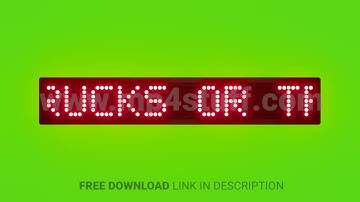 Use Hand Trucks or Trolleys for Heavy Loads Scrolling Red Dot Matrix LED Text Animation on Green Scr