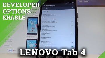 How to Allow Developer Options on LENOVO Tab 4 LTE - Enable OEM Unlock |HardReset.Info