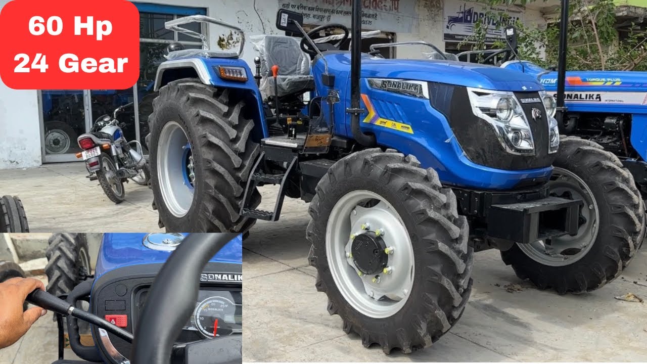 सादा पम्प में बड़ा ट्रैक्टर लेना है तो इसे भी देखें 🐅 | Sonalika Di 60 Tiger 4X4 | MDhillon Vlogs