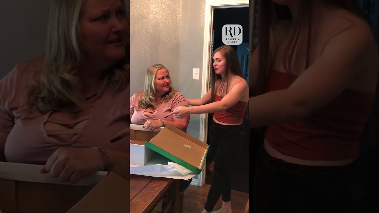 Girl Surprises Stepmom With Adoption Papers On Mother S Day