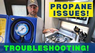 Propane Leak and Stove Issues FIXED! (Plus Tips!) (Full Time RV Life)