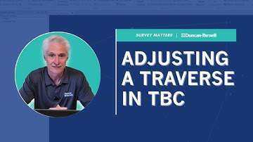 Adjusting a Traverse in Trimble Business Center (TBC) | Survey Matters