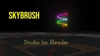 Basic Blender Skybrush Studio Tutorial