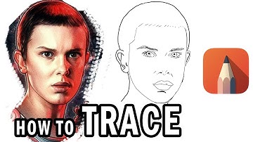How to TRACE in DIGITAL ART? Sketchbook Pro and Sketchbook Mobile