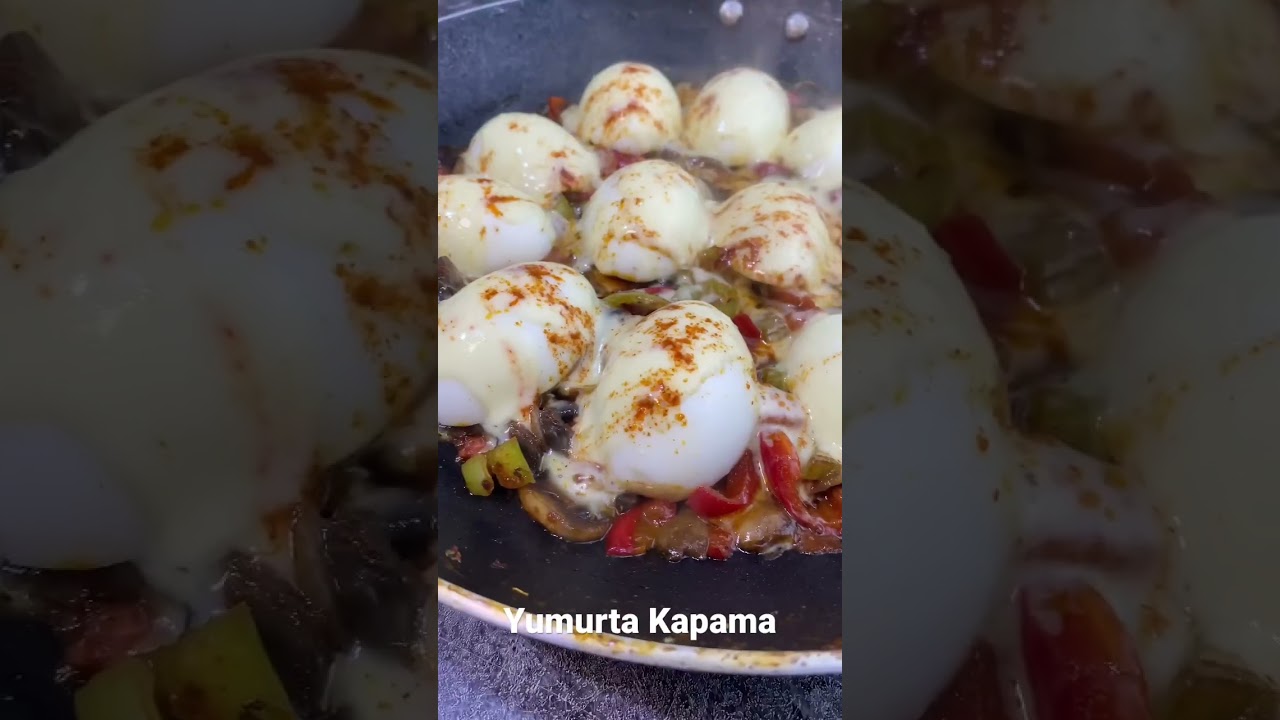YUMURTA KAPAMA #shorts SEBZELİ YUMURTA KAPAMA TARİFİ | KAŞARLI MANTARLI KAHVALTILIK  NASIL YAPILIR?