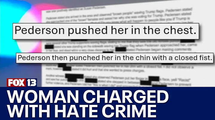 Woman charged with hate crime after attack at WA political rally | FOX 13 Seattle