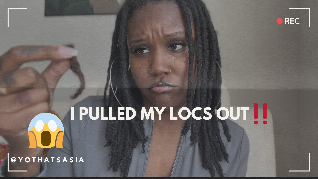 LET'S TALK ABOUT LOCS THINNING | pulled 'em OUT!