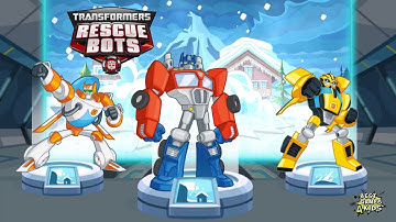 Transformers Rescue Bots: Disaster Dash Hero Run #58 | TEAM the Rescue Bots together By Budge