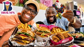 **FIRST TIME Trying Braum’s in Texas! 😱 One of the BEST Fast Food Meals We’ve Ever Had! 🍔🍟**