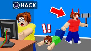 SAVE FRIEND or HACK The COMPUTER!? (Roblox)