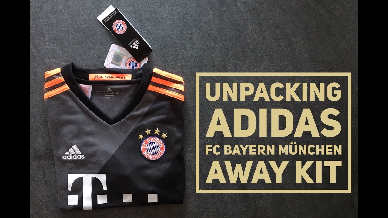 Adidas FC Bayern München Jersey Away Kit | UNPACKING | Season Bundesliga 2016/2017 | HD