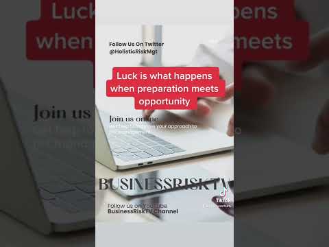 Luck is what happens when preparation meets opportunity Seneca