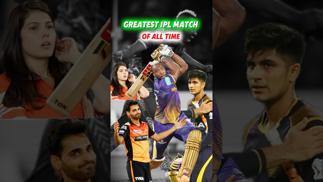 Greatest IPL Match of all time KKR vs SRH 🥶 