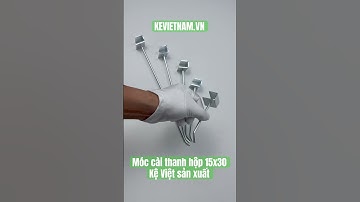 Móc treo phụ kiện điện thoại cài thanh hộp  15x30 Kệ Việt sản xuất #tapdoanakhvietnam #kevietnam