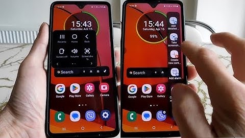 How to take screenshot in samsung A20s without power button