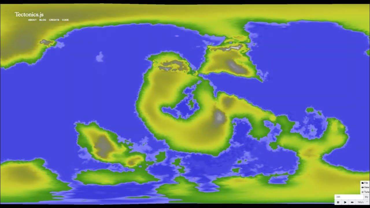Plate Tectonics Simulation YouTube