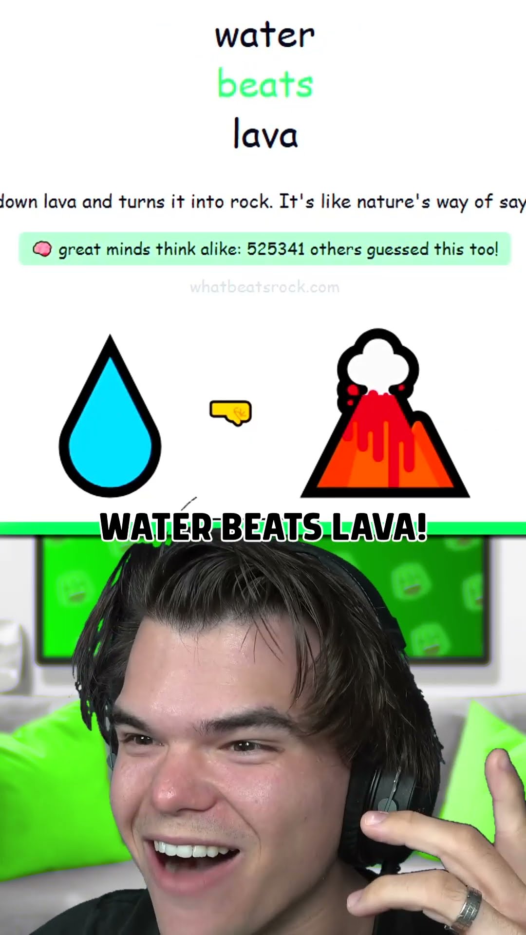 What beats rock?!
