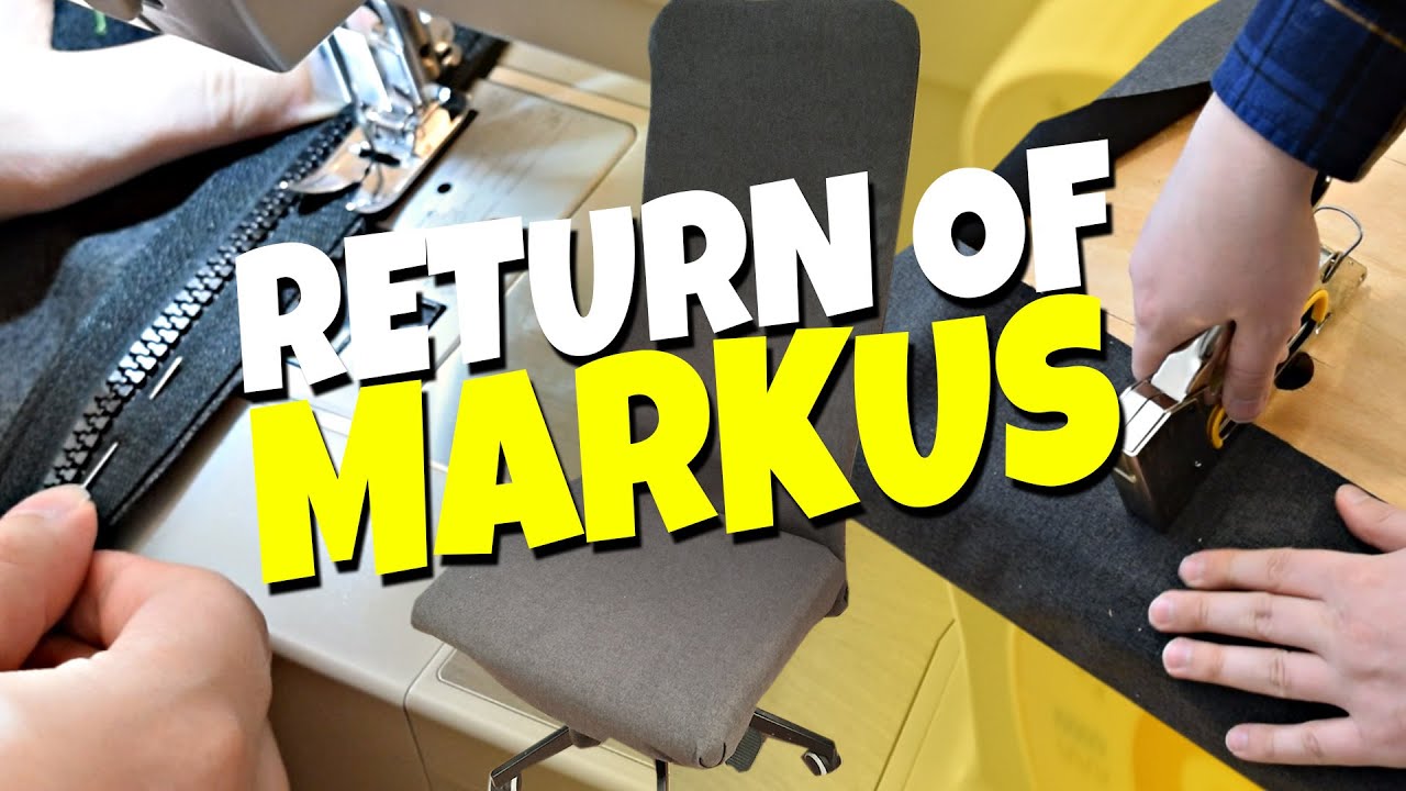 Return of the Ikea Markus Chair - Upholster & Refurbish