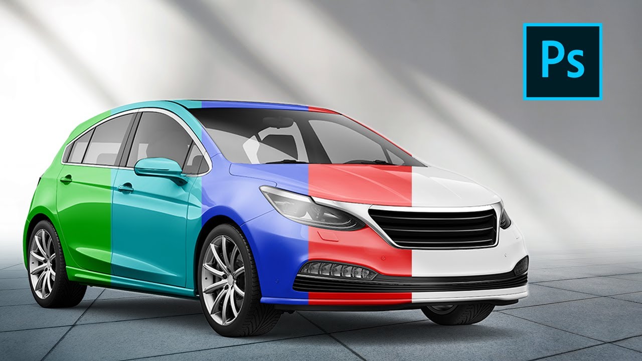 How to turn White car into Any Color car in YouTube